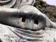 Hände des Daibutsu in Kamakura