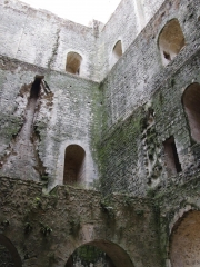 Das Innere des Hauptgebäudes der Burg Nogent-le-Rotrou